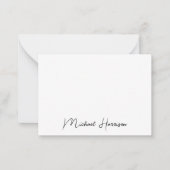 モノグラモダンム ノートカード (正面)