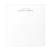 モノグラモダンム ノートパッド (正面)