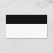 モノグラモダンム – 白黒 名刺 (裏面)