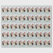 モノグラモダンム |聖人のクリスマス（写真付き） ラッピングペーパー (フラット)