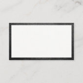 モノグラモダンム |金ゴールドとレザー 名刺 (裏面)