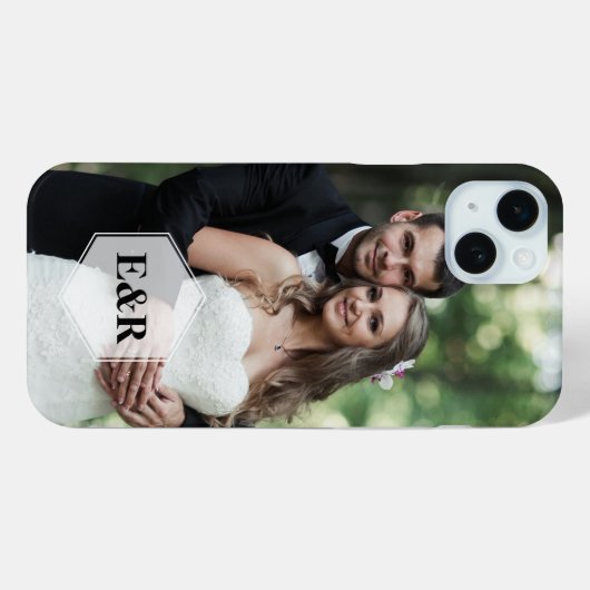 モノグラモダンム Case-Mate iPhoneケース (裏面 (横))