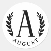 モノグラユニセックスム ラウンドシール (正面)