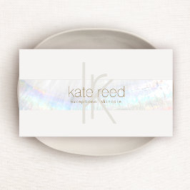 モノグラユニークムモダンシストライプェル 名刺