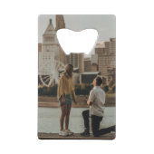 モノグラユニークム写真の保存日付 クレジットカード栓抜き (裏面)