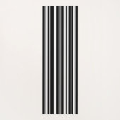 モノグラーム黒ストライプのヨガマット ヨガマット (裏面)