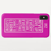 モノグラ与えムのカスタム電話ケースを上げない Case-Mate iPhoneケース (裏面(横))