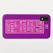 モノグラ与えムのカスタム電話ケースを上げない Case-Mate iPhoneケース (裏面(横))