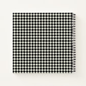 モノグラ千鳥格子のム ノートブック (裏面)