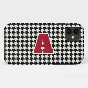 モノグラ千鳥格子のム iPhone 11 ケース