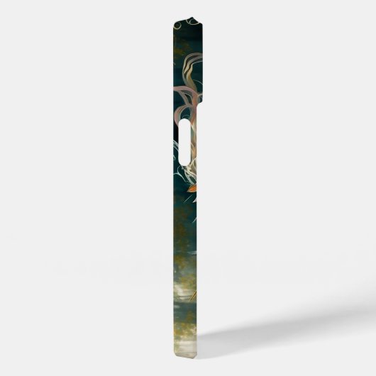 モノグラ威厳のあるムで魔法のユニコーン Case-Mate iPhoneケース (裏面 / 右)