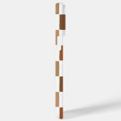 モノグラ市松模様にム茶モダンのシンプル Case-Mate iPhoneケース (裏面 / 右)