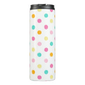 モノグラ数々のムで着色された落書きドット タンブラー (裏面)