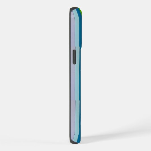 モノグラ数々のム色の名パーソナライズされた称電話ケース iPhoneケース (右側面)