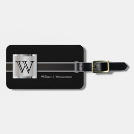 モノグラ男らしムエグゼクティブスタイル ラゲッジタグ