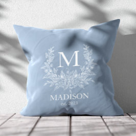 モノグラ素朴ムパーソナライズされたイニシャル クッション