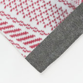 モノグラ素朴ムファミリーフォトコラージュ黒板 フリースブランケット (角)