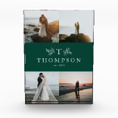 モノグラ素朴ム・グ結婚リーン襟 フォトブロック (正面)