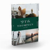 モノグラ素朴ム・グ結婚リーン襟 フォトブロック (左)