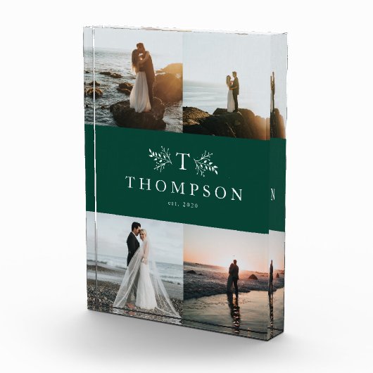 モノグラ素朴ム・グ結婚リーン襟 フォトブロック (右)