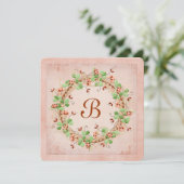 モノグラ結婚ムとのリース 招待状 (スタンド正面)