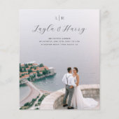 モノグラ結婚ム | All In One QR Code Budget Photo (正面)