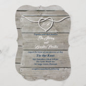 モノグラ航海のム結婚式招待状 招待状 (正面/裏面)