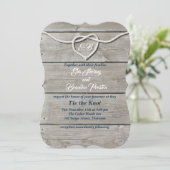 モノグラ航海のム結婚式招待状 招待状 (スタンド正面)