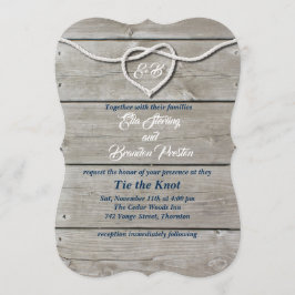 モノグラ航海のム結婚式招待状 招待状