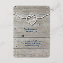 モノグラ航海のムRSVP 出欠カード