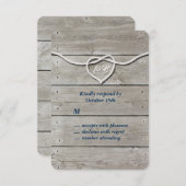 モノグラ航海のムRSVP 出欠カード (正面/裏面)