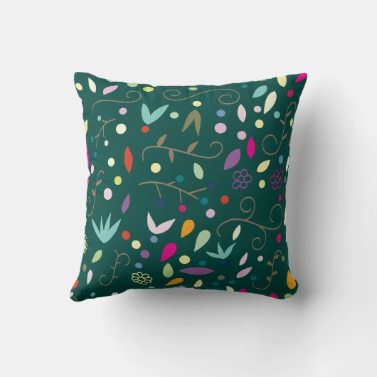 モノグラ葉ム クッション (裏面)