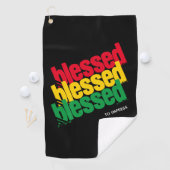 モノグラ賛美ムを印象付ける ゴルフタオル (インサイチュ)