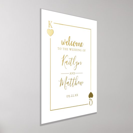 モノグラ遊ムのカー結婚ド 箔ポスター (レイダウン)