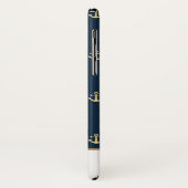 モノグ名門私立校風の航海のラムiPhoneケース Case-Mate iPhoneケース (裏面/左)