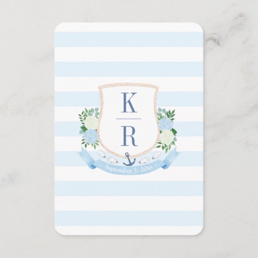 モノグ航海のラムQRコードの結婚詳細 エンクロージャーカード (裏面)