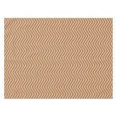 モノザグゴールデンブラウン テーブルクロス (正面(横))