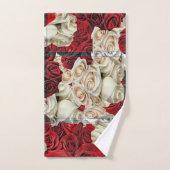 モノスイートアートバラ バスタオルセット (ハンドタオル)