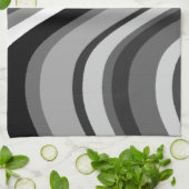 モノトーンのな夢 キッチンタオル (折り畳み)