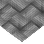 モノトーンのヴィンテージ白黒 テーブルクロス (アングル)