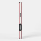 モノトーンブラッシュ縦ストライプ母の日 名前入り iPhoneケース (右側面)