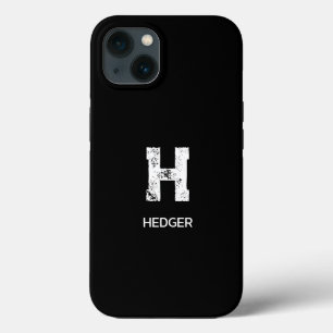 モノトーンモノグラム ブラック iPhone 13ケース