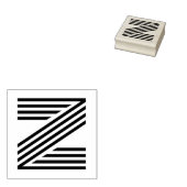 モノトーンレターZラバースタンプ ラバースタンプ (押印)