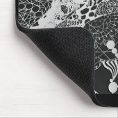 モノトーン/チーターのマウスパッド マウスパッド (コーナー)