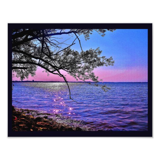 モノナ湖 フォトプリント            (正面)