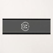 モノパーソナライズされたグラムヨガマット名男性へを ヨガマット (正面(横))