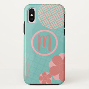 モノパーソナライズされたグラ日本のムパターン iPhone XSケース