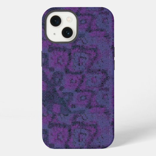 モノポリー パープル iPhoneケース (裏面)