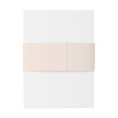 モノマエレガントルパステルピンクパーソナライズされた 招待状ベリーバンド (裏面例)