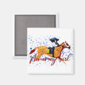 モノモイ女子チャンピオン競走馬 マグネット (正面/裏面)